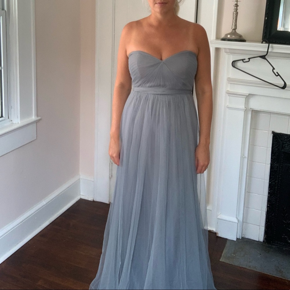 Jenny Yoo annabelle Mayan blue dress